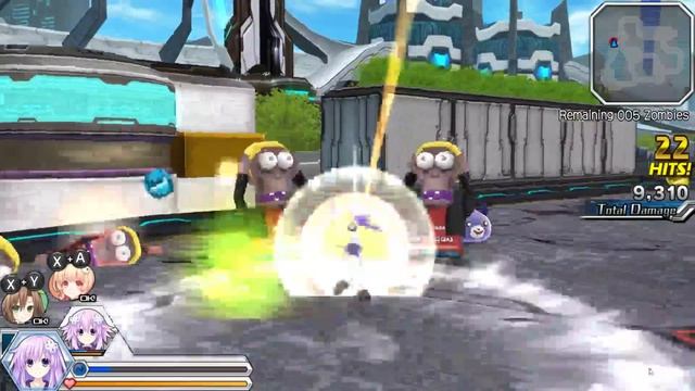 Part 1 MegaTagmension Blanc + Neptune VS Zombies смотреть онлайн