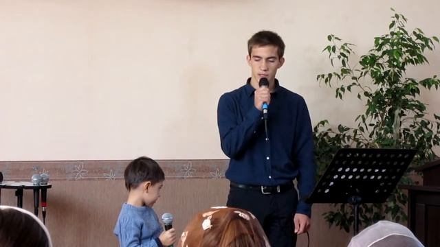 Разговор с Богом- Христианский стих - Яник и Олег смотреть онлайн