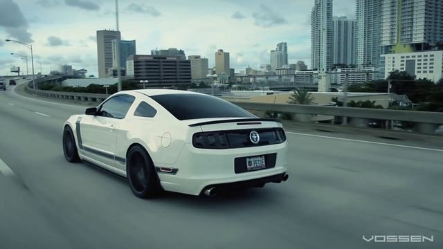 Ford Mustang Boss 302 on 20" Vossen VVS-CV5 Concave Wheels / Rims смотреть онлайн