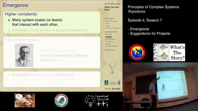 S7E04: Emergence, Self-Organization, and Projects смотреть онлайн