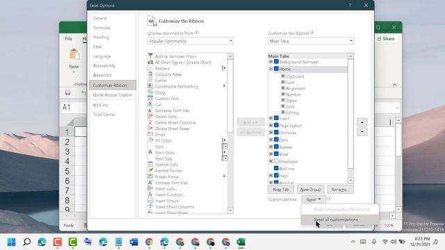 How to Restore the Default Setting of Excel смотреть онлайн