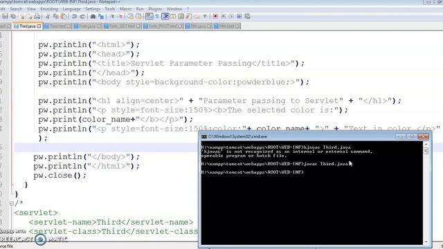 Java Servlet Parameter Passing By Dr Jinesh Kumar Singh, GPC Sirohi смотреть онлайн