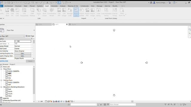 Importar un plano DWG a Revit 2023 смотреть онлайн