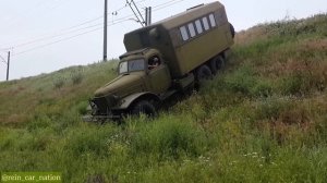 Покатушки на ЗИЛ 157. Испытание по бездорожью. Test-drive ZIL 157, off-road.
