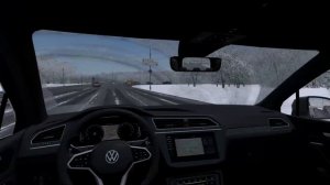 City Car Driving | 2021 Volkswagen Tiguan R-Line | Winter Driving | Logitech G29