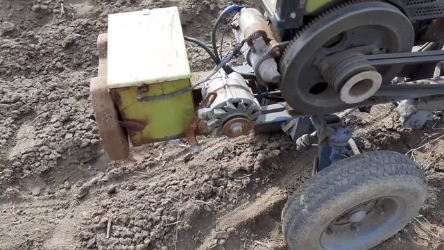 Мінітрактор з мотоблока ZUBR смотреть онлайн