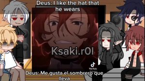 Dark fall react to M! y/n||ESP/ENG VERSIÓN (1/?)