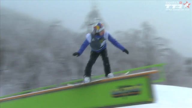 TTR Tricks - Enni Rukajarvi snowboarding tricks at Burton US Open смотреть онлайн