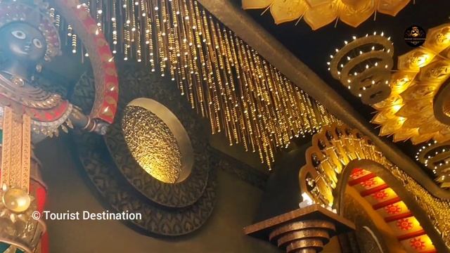 Mudiali Club Durga Puja 2023 Pandal | মুদিয়ালি ক্লাবের প্যান্ডেল ২০২৩ | Mudiali Durga Puja 2023 смотреть онлайн