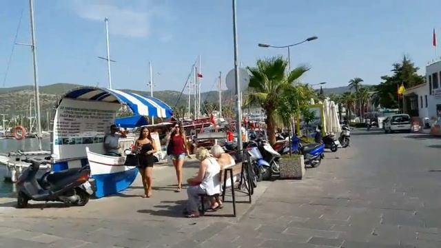 Бодрум.Сказочные виды из древней крепости.Сувениры.Поделки из морских ракушек смотреть онлайн