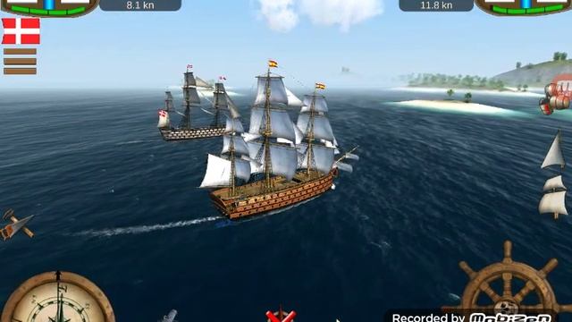 The Pirate: Caribbean Hunt - Capturing First Rate ship with a Santisima смотреть онлайн