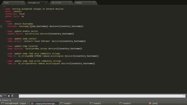 Using Ansible for Network Automation смотреть онлайн