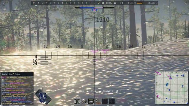 Dads play tanks 1 - War Thunder M1A1 and M1IP смотреть онлайн