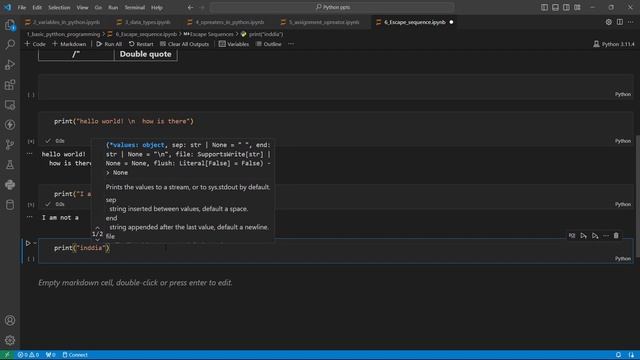 Escape Sequences in Python: A Comprehensive Guide смотреть онлайн