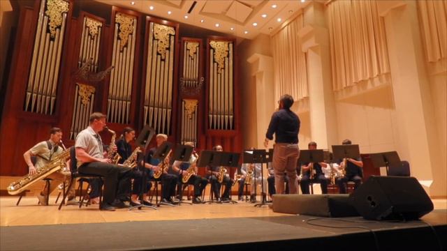 Baylor Summer Music Camp Saxophone Choir, "Barnum and Bailey's Favorite March" by King arr. Kastens смотреть онлайн
