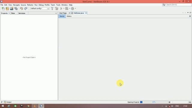 how to create first java program in netbeans || java: first program || java tutorial смотреть онлайн