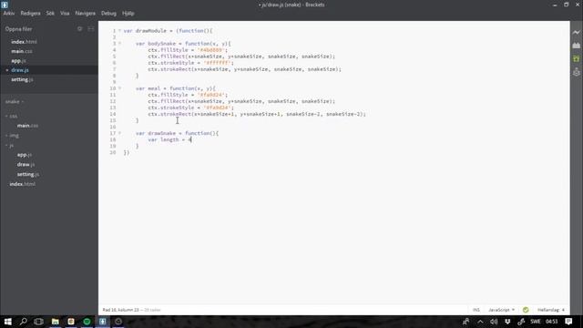 JavaScript Snake Tutorial смотреть онлайн