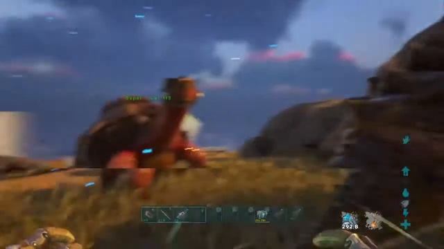 Ark Pulling Up On Island Carno #cloudnine Just Chillin