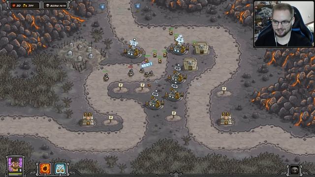 ИМБОВЫЙ ГЕРОЙ И НОВЫЕ ЗДАНИЯ! 10, 11 УРОВНИ / Эп. 4 / Kingdom Rush смотреть онлайн