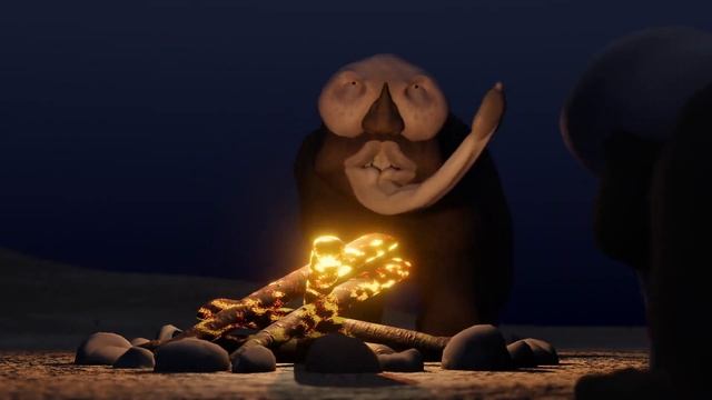 Titan tells her kids a bedtime story, All Tomorrows animated смотреть онлайн