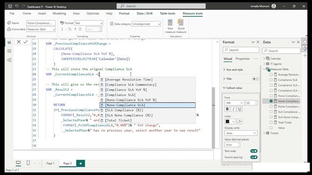 Designing Exceptional Power BI Dashboard with DAX Formula Mastery Part-2 смотреть онлайн