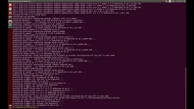 185 MySQL database server installation :: Ubuntu 16.10 amd64 desktop смотреть онлайн