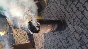 Ресивер из газового баллона