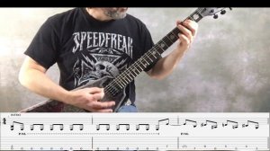 Anthrax - Madhouse - Thrash Metal Guitar Lesson (w/Tabs)