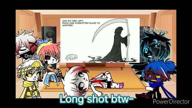 Sans aus react to Reaper as Loving Reaper (part 2) смотреть онлайн