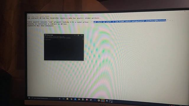 Amazfit Pace,Verge, Stratos- jak zobrazit QR kód 1- ( bez továrního nastavení pomocí cmd) смотреть онлайн