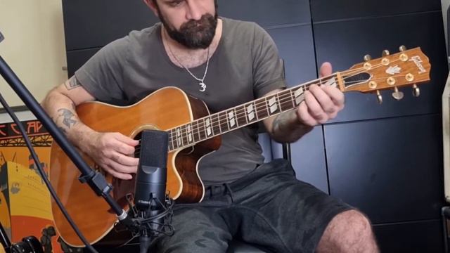 Gibson Songwriter Deluxe Studio EC ANTIQUE NATURAL - 2016
