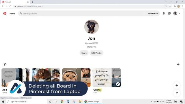 How to Delete All Pins in Pinterest смотреть онлайн