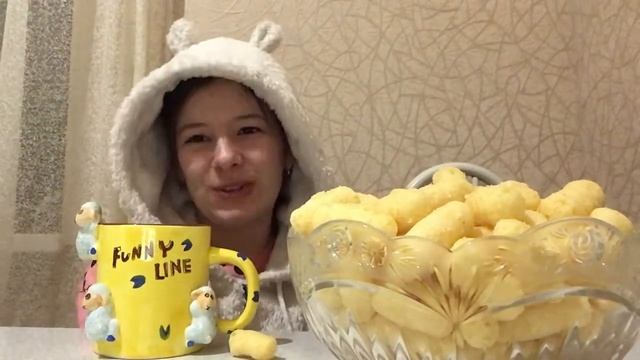 МУКБАНК/ кукурузные палочки и чаёчик/Похрустим?/Вкусненько/Софья Цветаева смотреть онлайн