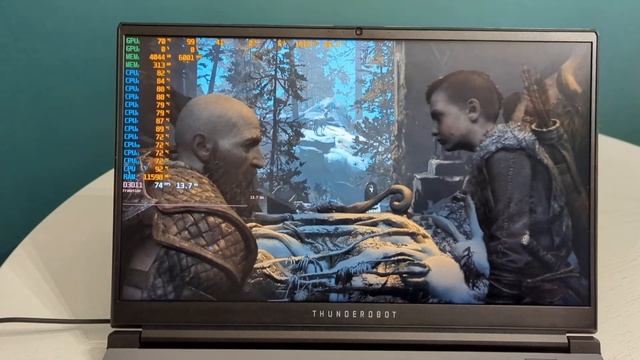 Геймплей God Of War. Thunderobot 911 Plus X