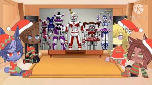 реакция фнаф 1 на видео "а какой по итогу сюжет?" /2 часть\