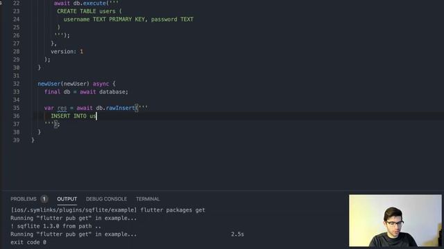 Using SQLite in Flutter смотреть онлайн