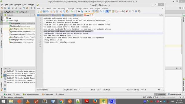 How to Enable USB Debugging Mode on Android Studio смотреть онлайн