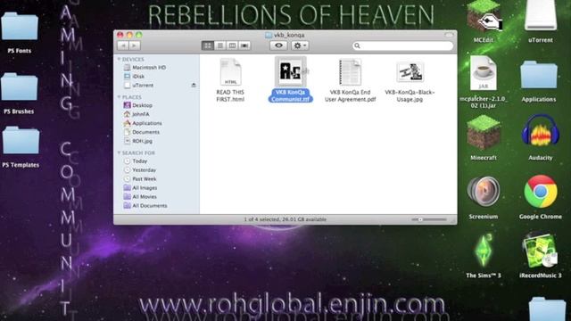 Photoshop :: How to install Fonts on a Mac смотреть онлайн