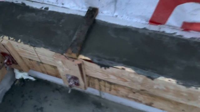 Монолитное перекрытие и армопояс зимой смотреть онлайн