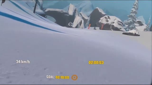 Carve Snowboarding VR - Quest - Gameplay, First Impressions смотреть онлайн