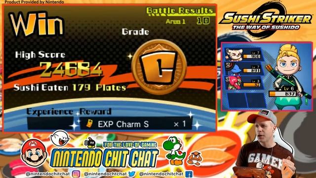 Sushi Striker: The Way of Sushido - Episode 06 - Locked Capsules! [Nintendo 3DS] смотреть онлайн