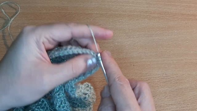 Как связать шарфик / Мастер-класс для начинающих / Ажурный шарфик крючком смотреть онлайн