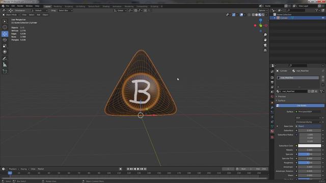 Назначение материалов по маске в Блендере.The purpose of the mask materials in the Blender. смотреть онлайн