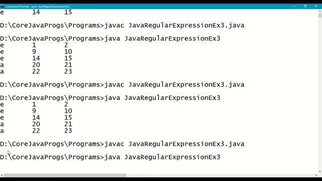 Java Regular Expressions with character classes || Java Regex || Java Pattern & Matcher class|| #38 смотреть онлайн