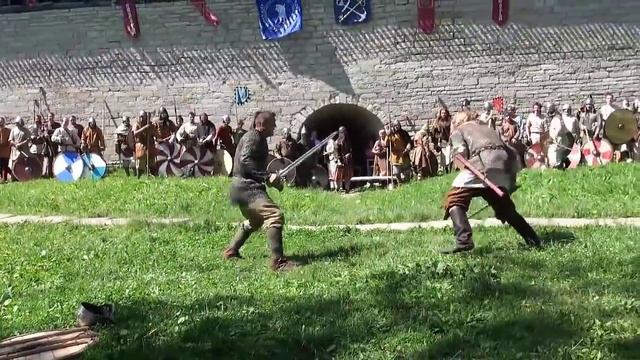 Старая Ладога 2012 Бои в крепости смотреть онлайн