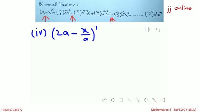 11th Class Math || Ch 08 M. Induction and Binomial Theorem || Exercise 8.2 Question 01(iii,iv) смотреть онлайн