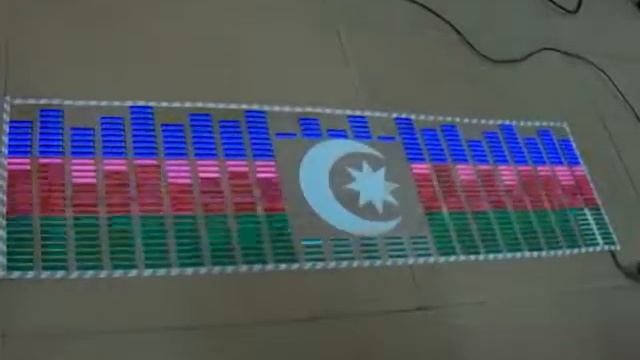 Эквалайзер на стекло авто - Флаг Азербайджана 90/25см - лучший и оригинальный подарок смотреть онлайн