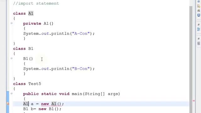 What Happen When We Declare a Constructor With private access modifier!! смотреть онлайн