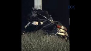 Crystal Castles - KEROSENE (Audi RS6 300KM_H crash)