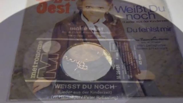 INGER OEST DU FEHLST MIR PLAK RECORD 7" смотреть онлайн